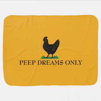 Peep Dreams Only Baby Blanket