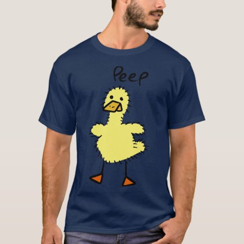Peep Fuzzy Duckling T_Shirt