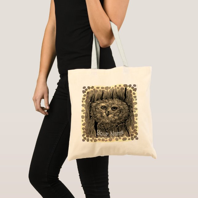 Peeper Owl  Tote Bag (Front (Product))