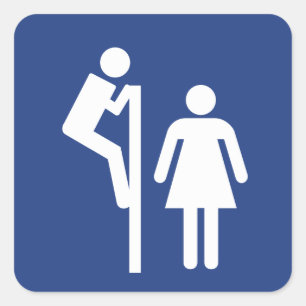 Peeper Square Sticker
