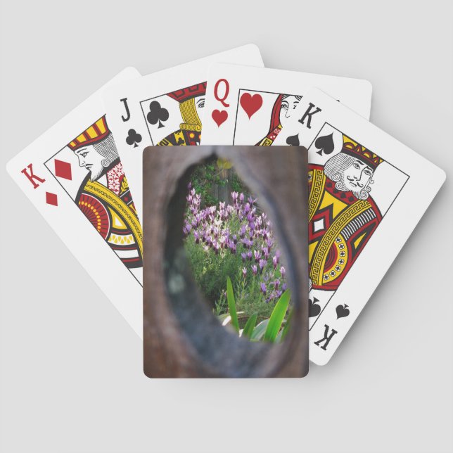 Peephole Garden Poker Cards (Back)