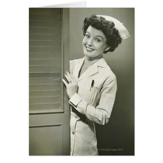 Peeping Nurse Cards (Front)