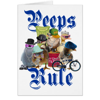 PEEPS RULE CARDS