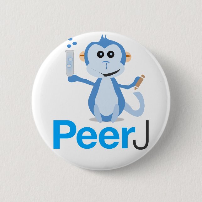 PeerJ Button Pin (Front)