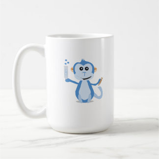 PeerJ Mug with Monkey
