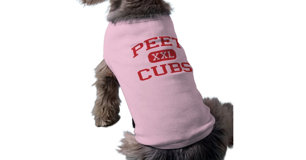 Chicago Cubs Pink Dog Jersey