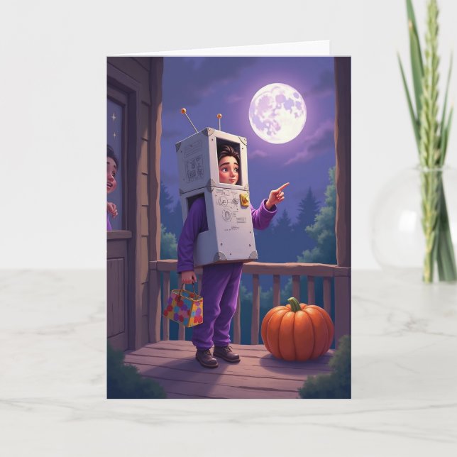 Peets Spooky Adventure Card (Front)