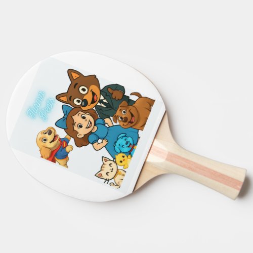 Peets Team Ping Pong Paddle