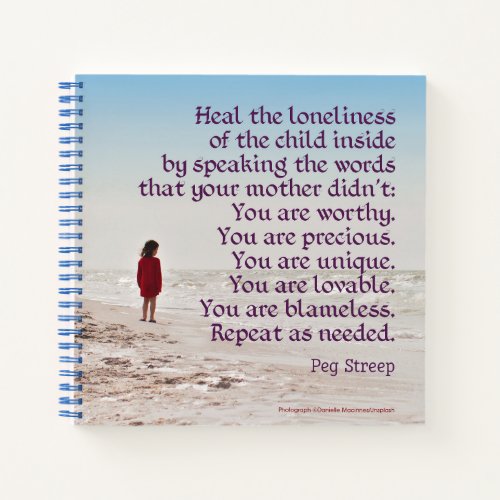 Peg Streeps Heal the Loneliness Notebook
