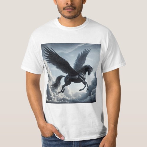 Pegaso the winged horse T_Shirt
