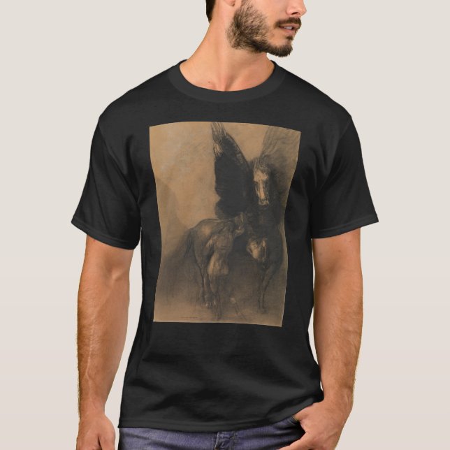 Pegasus and Bellerophon T-Shirt (Front)