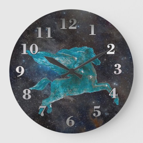 Pegasus and Galaxy Large Clock