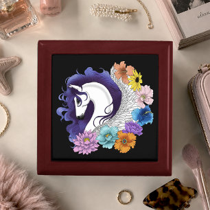 Pegasus Black Floral Gift Box