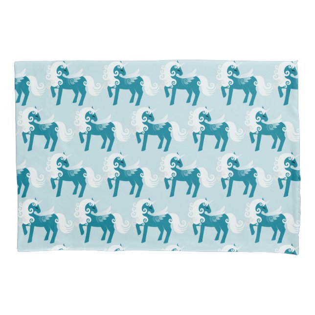 Pegasus Blues Pillow Case (Front)