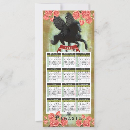 Pegasus - Calendar / Postcard (Front)