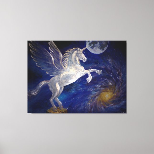 Pegasus Canvas Print (Front)