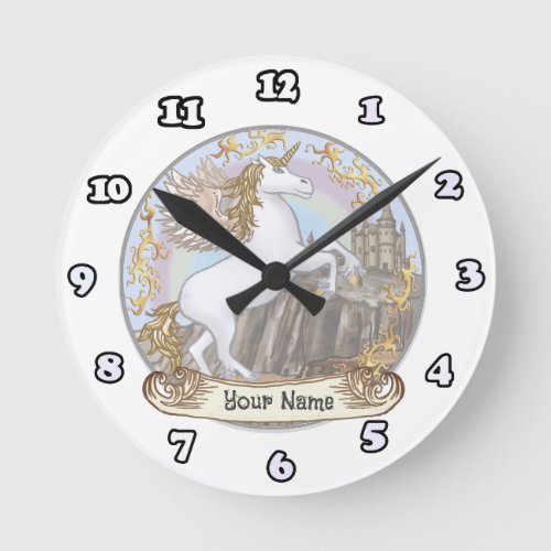 Pegasus Castle  clock