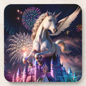 Pegasus Castle One Gift Box Beverage Coaster