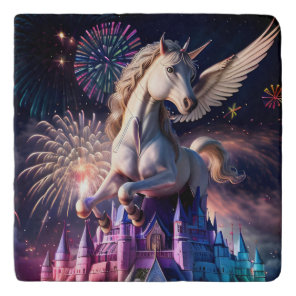 Pegasus Castle One Gift Box Trivet