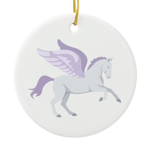 Pegasus Ceramic Ornament