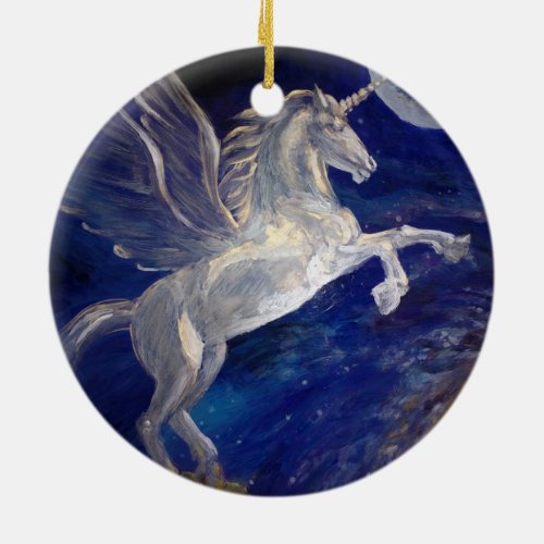 Pegasus Ceramic Ornament