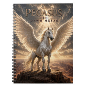 Pegasus Dawn Mesas Dark Cinema Notebook