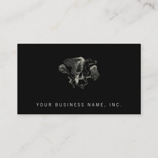 Customizable Pegasus Business Card Template