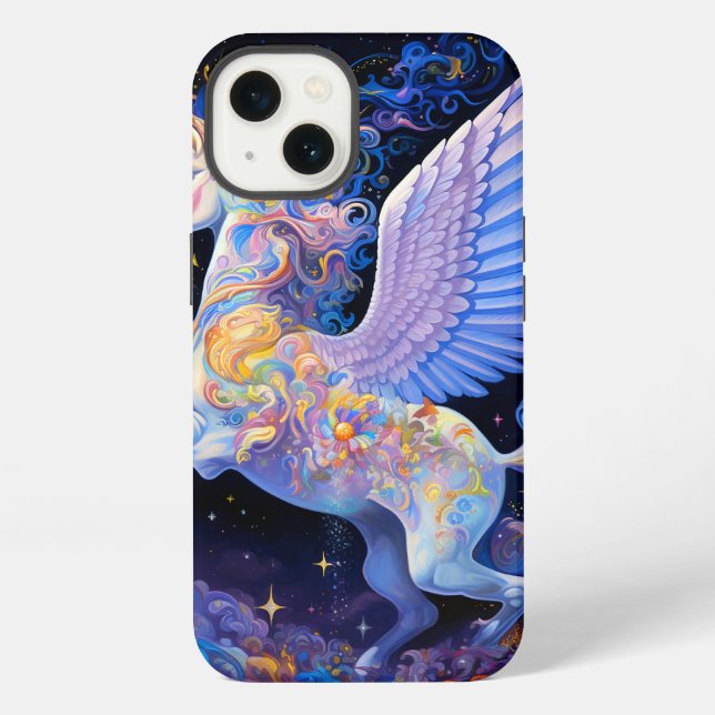 Pegasus Fantasy Art Iphone Case (Back)