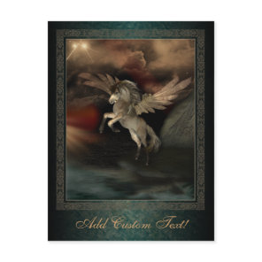 Pegasus Fantasy Art Postcard