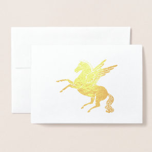Pegasus Foil Card