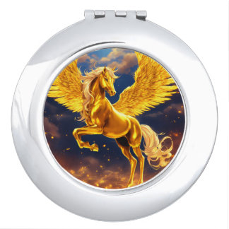 Pegasus Golden Horse Mirror