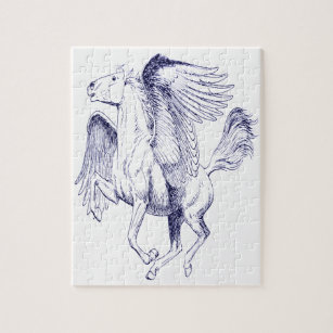 / Multicoloured 3.tg26089 Toys Garden Winged Horse in Envelope/