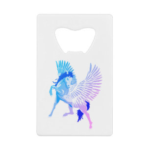 Pegasus Greek Mythology Winged Horse Credit Card Bottle Opener