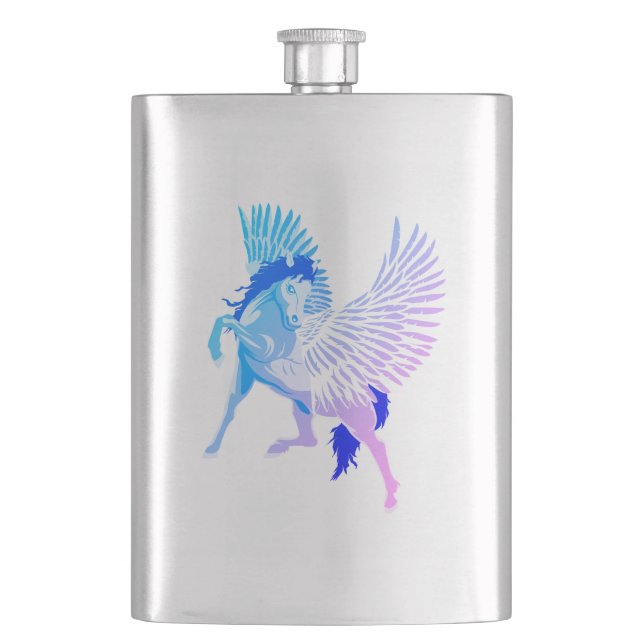 Pegasus Greek Mythology Winged Horse Flask (Front)