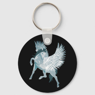 Pegasus Greek Mythology Winged Horse Keychain