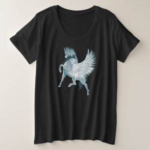  Pegasus Greek Mythology Winged Horse Plus Size T-Shirt