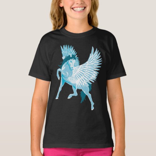 Pegasus Greek Mythology Winged Horse T_Shirt