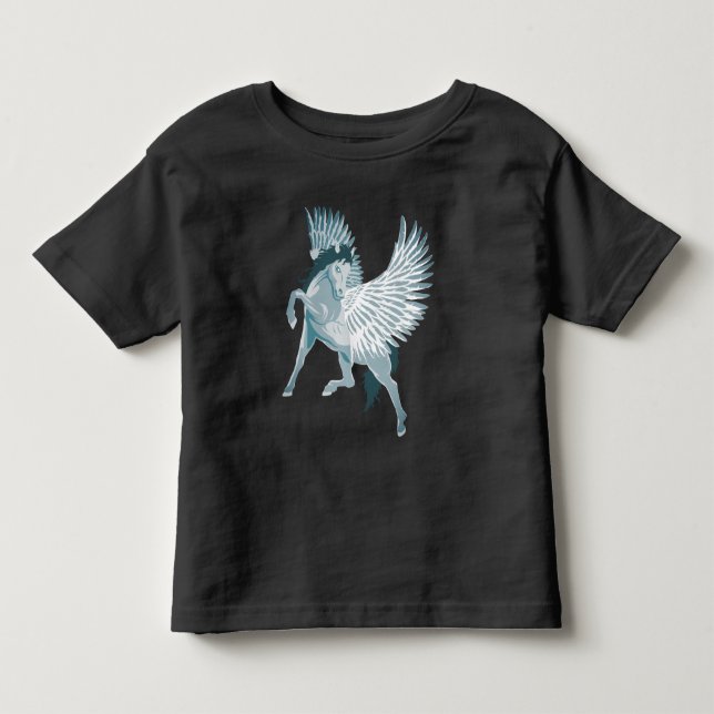 Pegasus Greek Mythology Winged Horse Toddler T-shirt (Front)