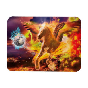 / Multicoloured 3.tg26089 Toys Garden Winged Horse in Envelope/
