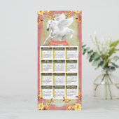 Pegasus II - Calendar / Postcard (Standing Front)