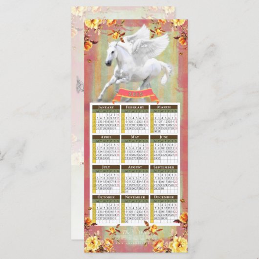 Pegasus II - Calendar / Postcard (Front/Back)