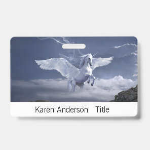 Pegasus in Flight   Badge