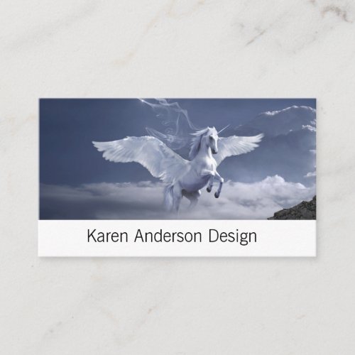 Pegasus in Flight    Business Card