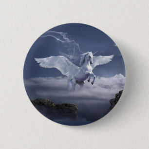 Pegasus in Flight  Button