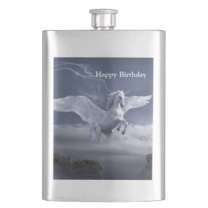 Pegasus in flight    flask