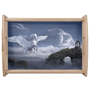 Pegasus in Flight   Serving Tray