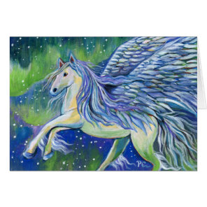 Pegasus In Northern Light Cards