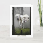 "PEGASUS IN SUNLIGHT" Greeting card