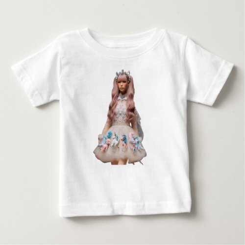 Pegasus Inspired Fashion Models Baby T_Shirt