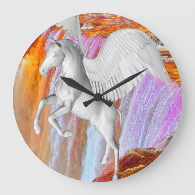 Pegasus Large Clock (Front)
